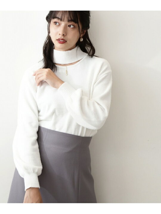 楽天市場】【SALE／10%OFF】2Wayミニフェザーチェーンニット 