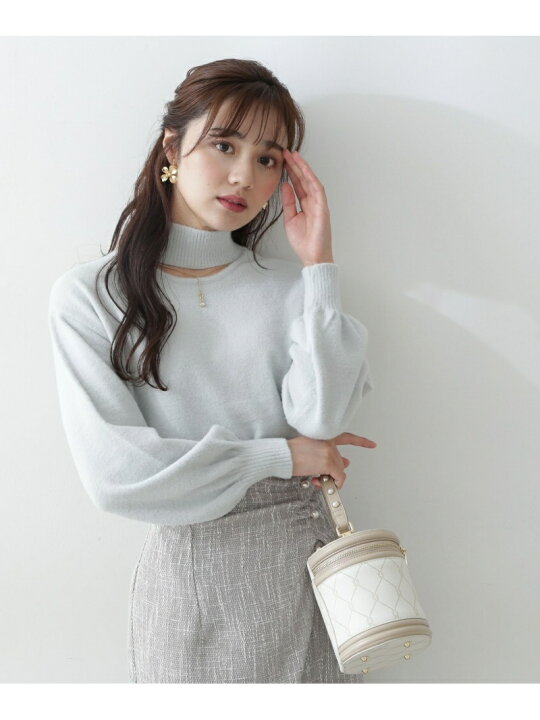 楽天市場】【SALE／10%OFF】2Wayミニフェザーチェーンニット 