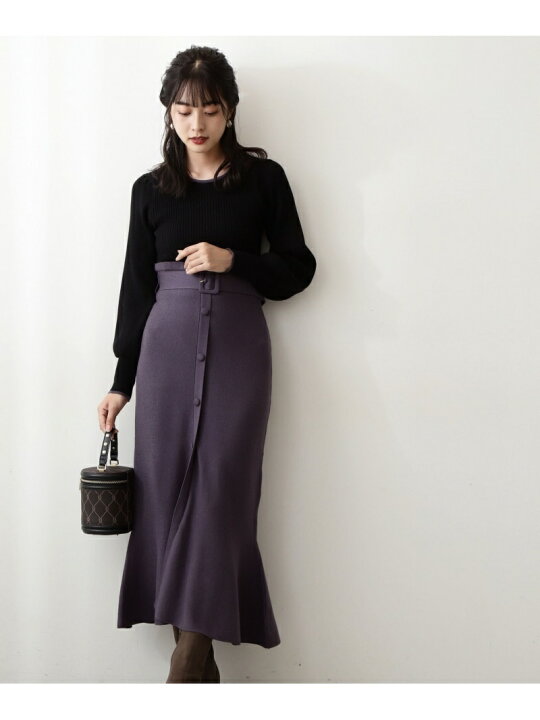 楽天市場】【SALE／10%OFF】バイカラーニットワンピース PROPORTION  