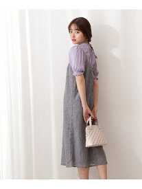 【SALE／30%OFF】｜美人百花 5月号掲載｜レースアップタイトキャミワンピ PROPORTION BODY DRESSING プロポーションボディドレッシング ワンピース・ドレス その他のワンピース・ドレス グレー ベージュ【RBA_E】【送料無料】[Rakuten Fashion]