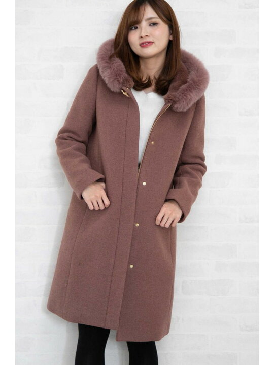 楽天市場】【SALE／50%OFF】2Wayファーフードコート PROPORTION BODY 