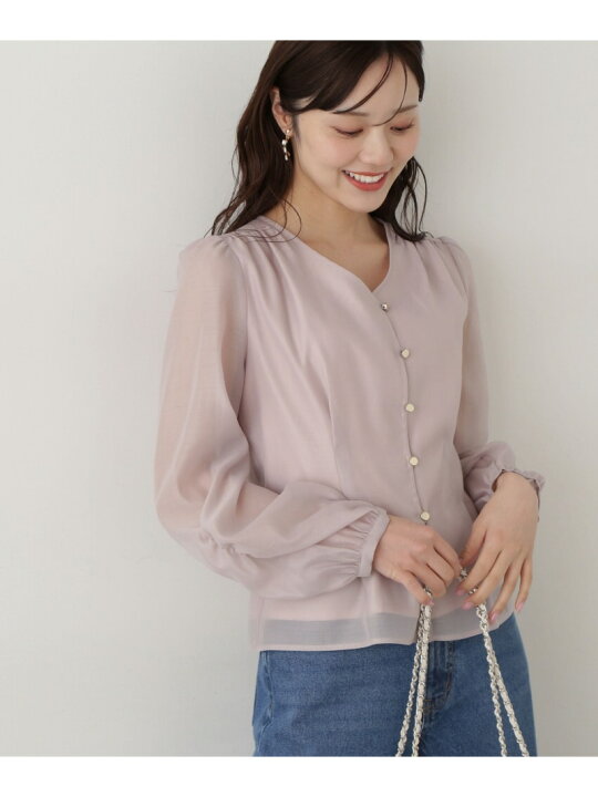楽天市場】【SALE／30%OFF】シアーペプラムブラウス PROPORTION BODY 