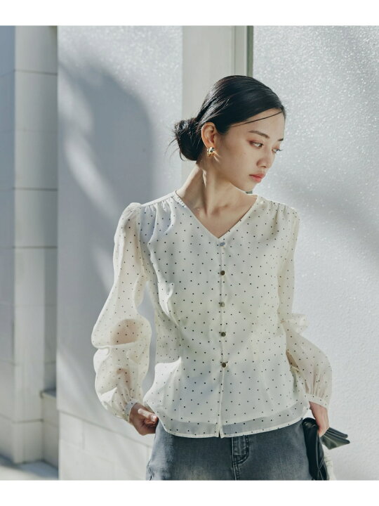 楽天市場】【SALE／30%OFF】シアーペプラムブラウス PROPORTION BODY 