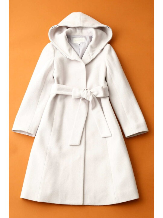 楽天市場】【SALE／50%OFF】フードフォックスファーガウンコート 