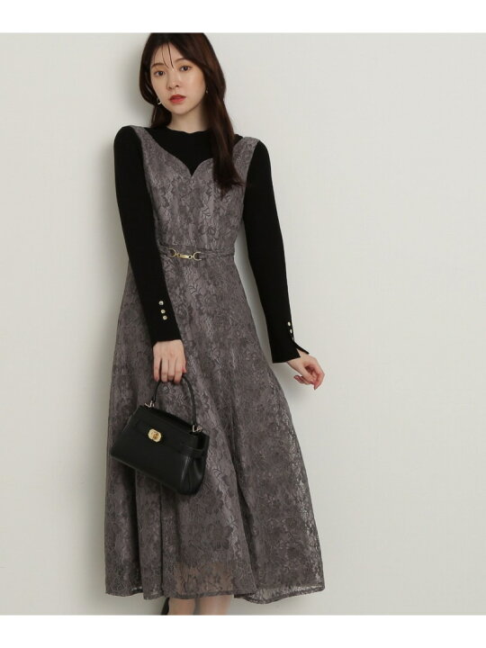 楽天市場】【SALE／30%OFF】ビットベルトレースジャンスカ24AW 