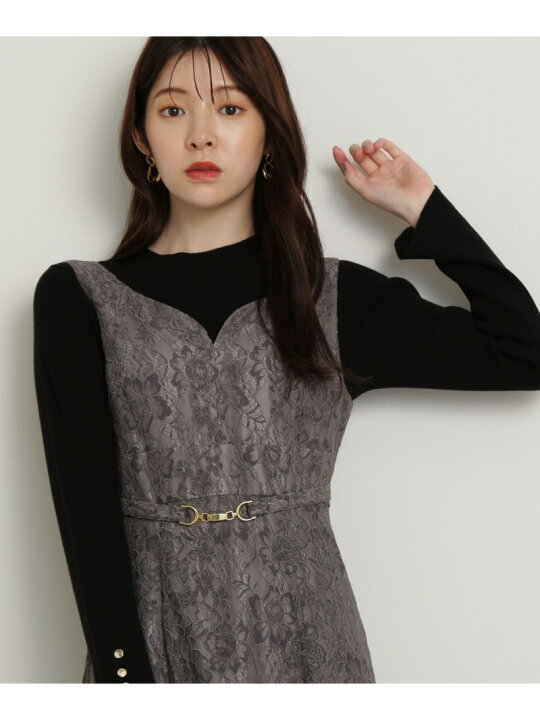 楽天市場】【SALE／30%OFF】ビットベルトレースジャンスカ24AW 