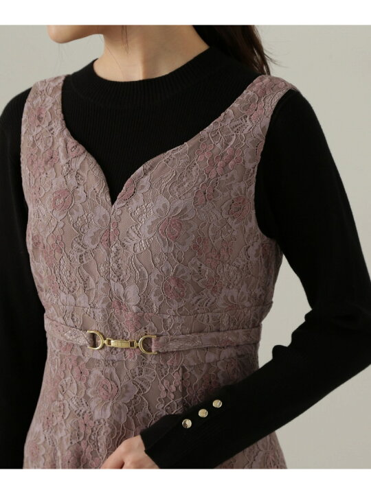 楽天市場】【SALE／30%OFF】ビットベルトレースジャンスカ24AW  