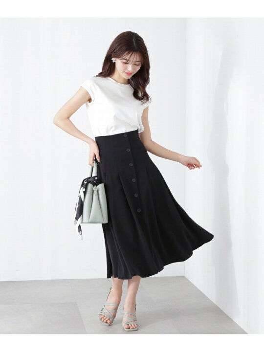 楽天市場】【SALE／30%OFF】フロント釦フレアスカート PROPORTION BODY  