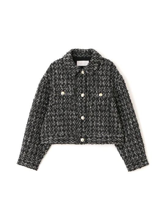 楽天市場】【SALE／50%OFF】ラメツイードブルゾン 25AW PROPORTION 