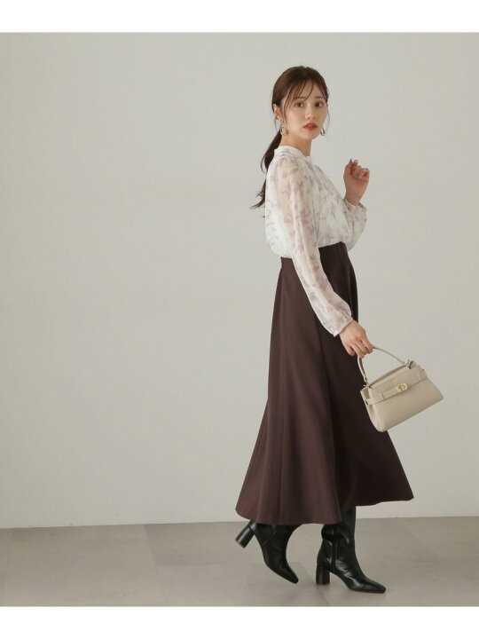 楽天市場】【SALE／50%OFF】フラワードッキングワンピース24AW  