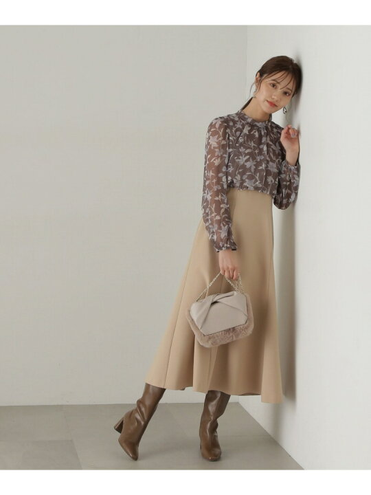 楽天市場】【SALE／50%OFF】フラワードッキングワンピース24AW 
