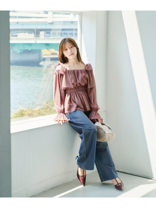 楽天市場】【SALE／30%OFF】ワイドデニムパンツ24AW PROPORTION BODY