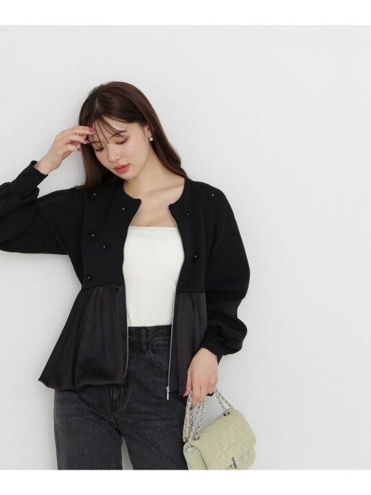 楽天市場】【SALE／30%OFF】バルーンニットブルゾン PROPORTION BODY 