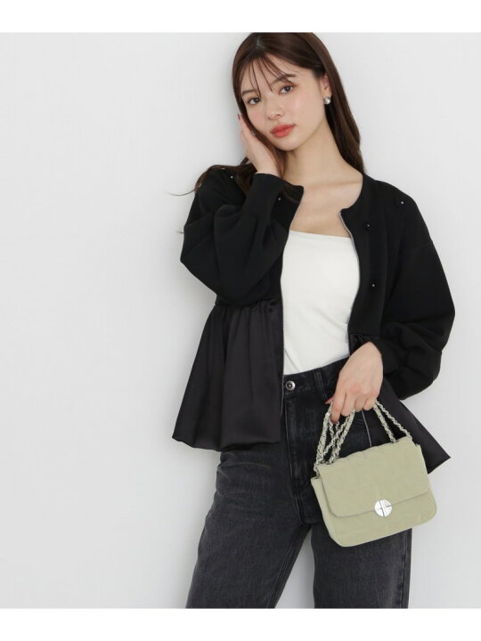楽天市場】【SALE／30%OFF】バルーンニットブルゾン PROPORTION BODY 