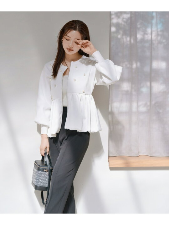 楽天市場】【SALE／30%OFF】バルーンニットブルゾン PROPORTION BODY 