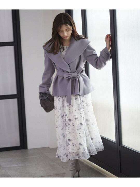 楽天市場】【SALE／50%OFF】ショート丈ガウンコート 24AW PROPORTION 
