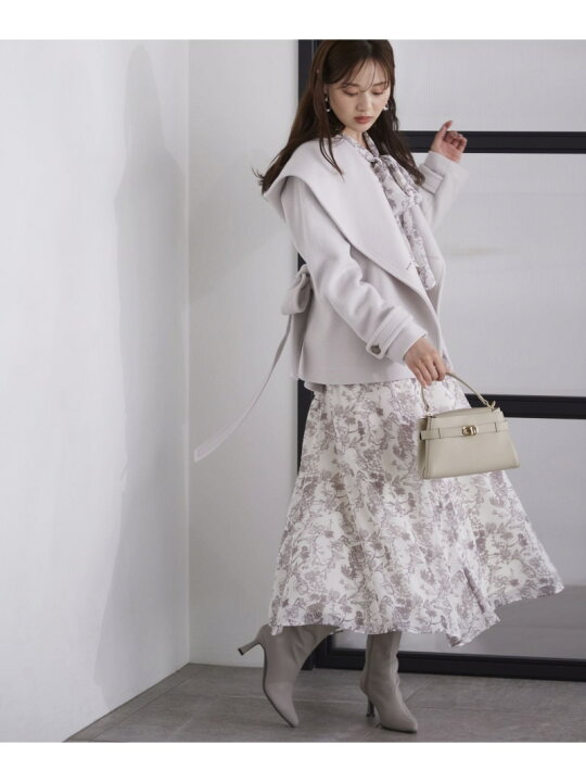 楽天市場】【SALE／50%OFF】ショート丈ガウンコート 24AW PROPORTION 