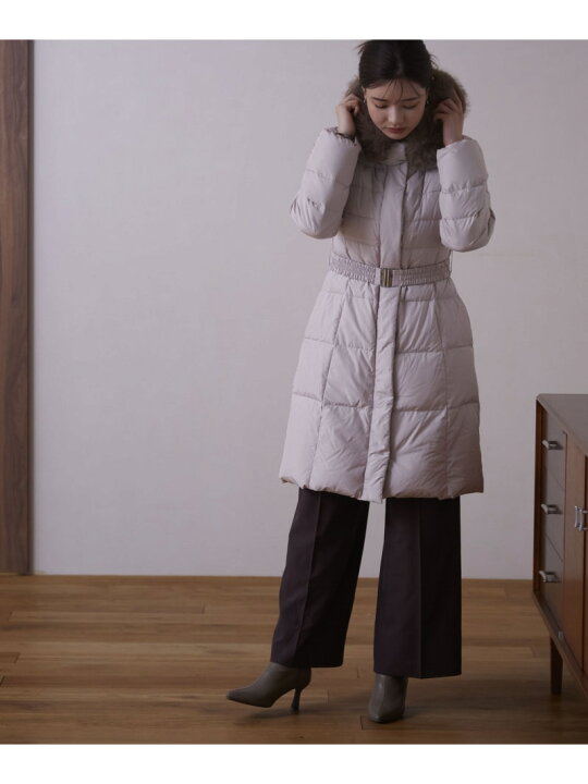 楽天市場】【SALE／30%OFF】ベーシックロングダウン 24AW PROPORTION 