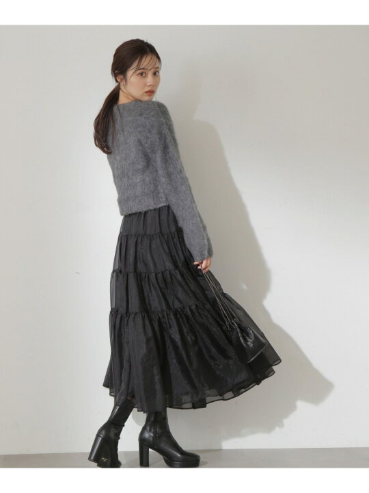 楽天市場】【SALE／30%OFF】シアーティアードスカート PROPORTION BODY 