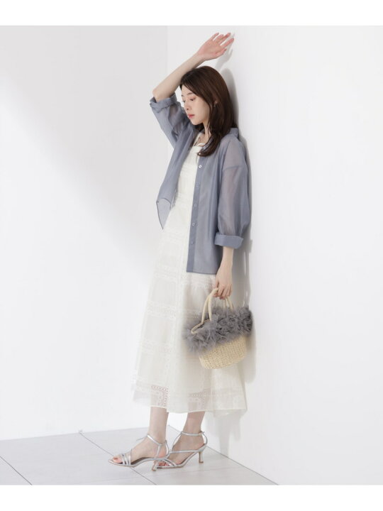楽天市場】【SALE／50%OFF】シアーパネルレースワンピース PROPORTION 