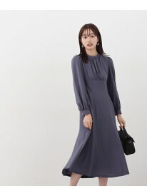 【SALE／30%OFF】フロントギャザーマーメイドワンピース PROPORTION BODY DRESSING プロポーションボディドレッシング ワンピース・ドレス ワンピース ブルー グレー【RBA_E】【送料無料】[Rakuten Fashion]