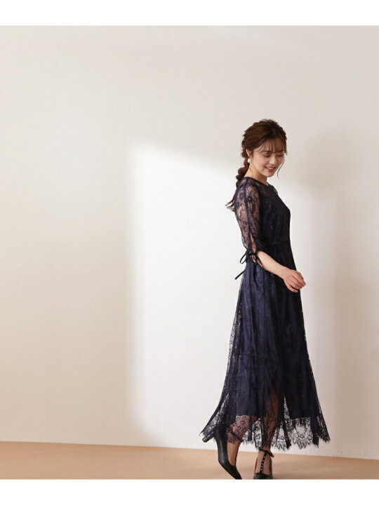 楽天市場】【SALE／50%OFF】《Lou Lou Fee》レースロングドレス 