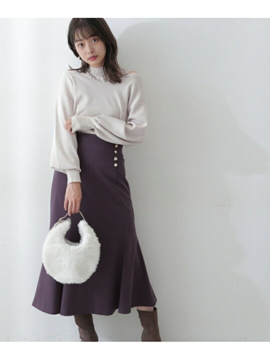 楽天市場】【SALE／20%OFF】レースドッキングニット PROPORTION BODY 