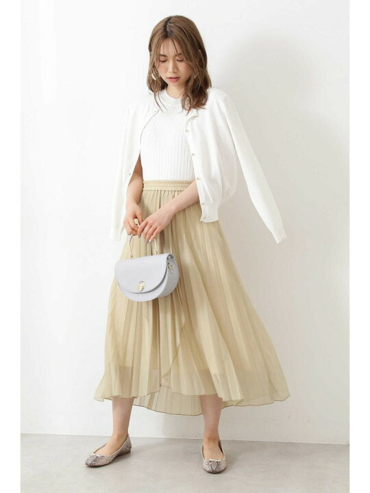 楽天市場】【SALE／60%OFF】《田中みな実さん着用》ラップシフォン  