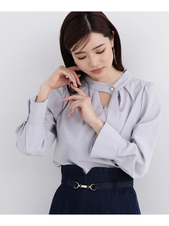 楽天市場】【SALE／50%OFF】スタンドボウタイブラウス PROPORTION BODY 