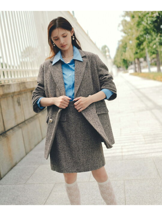 楽天市場】【SALE／60%OFF】ツイードジャケット PROPORTION BODY 