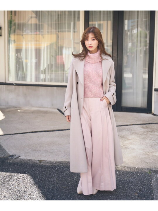 楽天市場】【SALE／50%OFF】サイドプリーツワイドパンツ PROPORTION