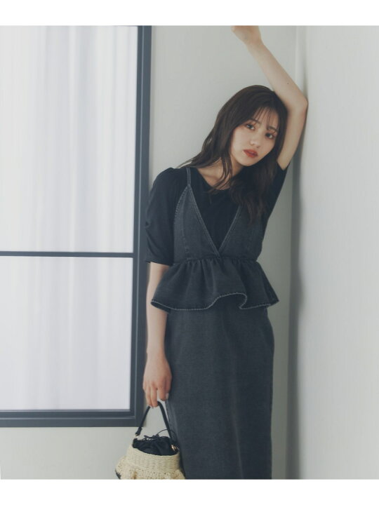 楽天市場】【SALE／10%OFF】フリルデニムジャンスカ PROPORTION BODY  