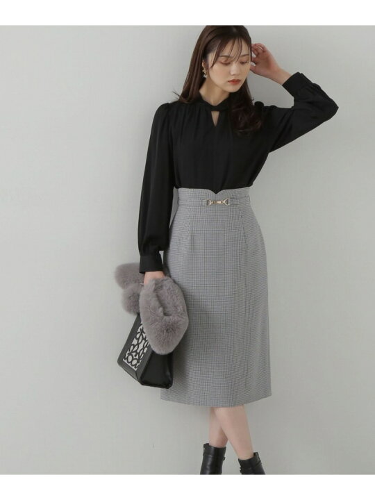 楽天市場】【SALE／30%OFF】ウーリッシュ千鳥ハイウエストタイト 