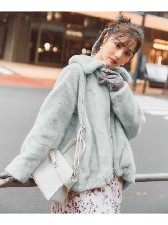 楽天市場】【SALE／30%OFF】フェイクファーブルゾン 25AW PROPORTION 