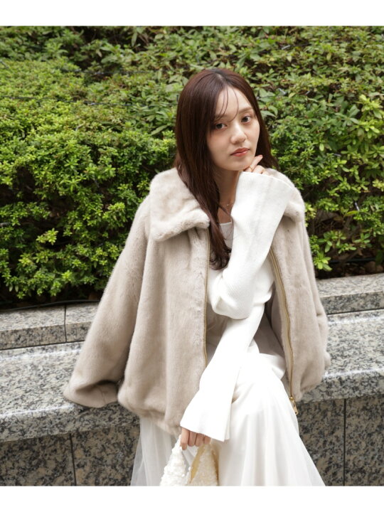 楽天市場】【SALE／30%OFF】フェイクファーブルゾン 25AW PROPORTION 