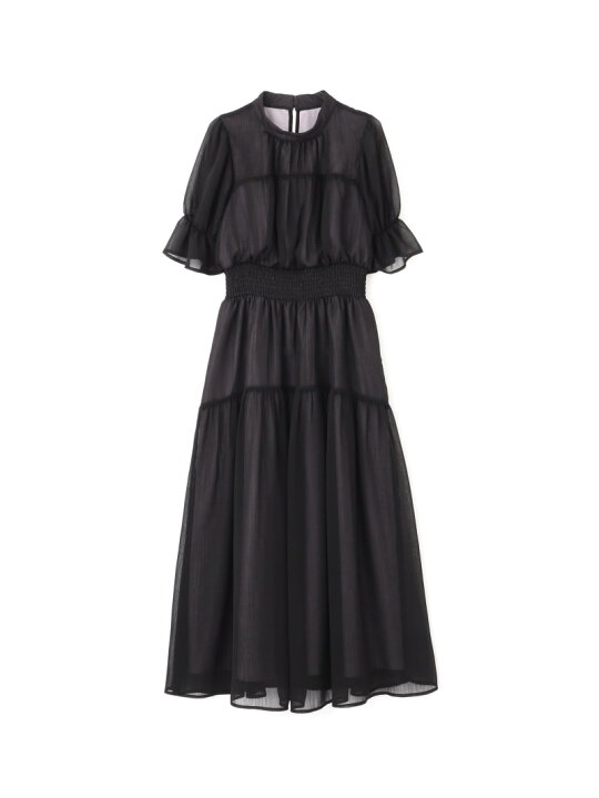 楽天市場】【SALE／30%OFF】シフォンギャザーワンピース 24SS  