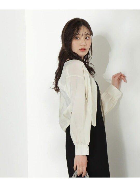 楽天市場】【SALE／30%OFF】シアーブルゾン PROPORTION BODY DRESSING 