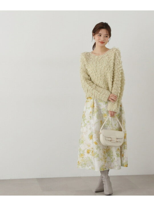 楽天市場】【SALE／30%OFF】ループヤーンシンプルニット PROPORTION  