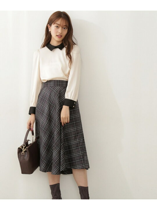 楽天市場】【SALE／30%OFF】クラシカルチェックフレアスカート  