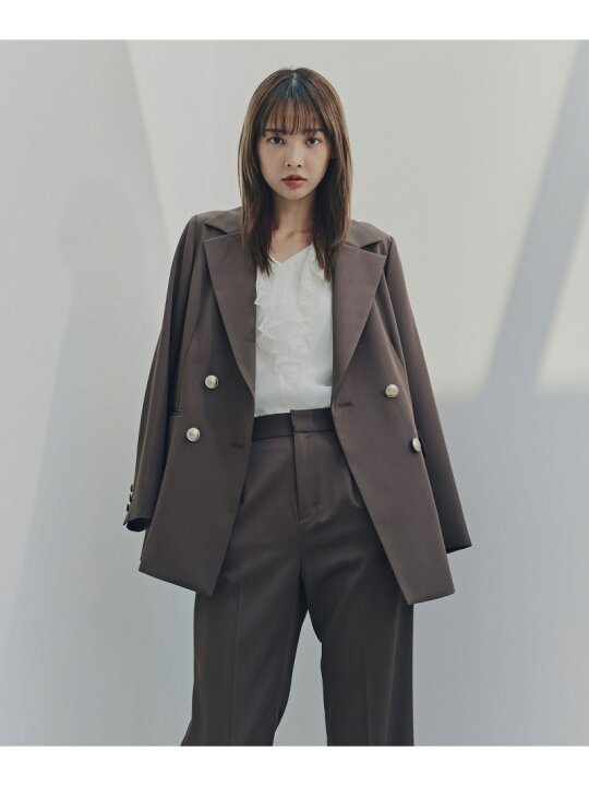 楽天市場】【SALE／30%OFF】ゴールド釦ダブルブレストジャケット 25AW 