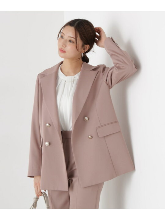 楽天市場】【SALE／30%OFF】ゴールド釦ダブルブレストジャケット 25AW 