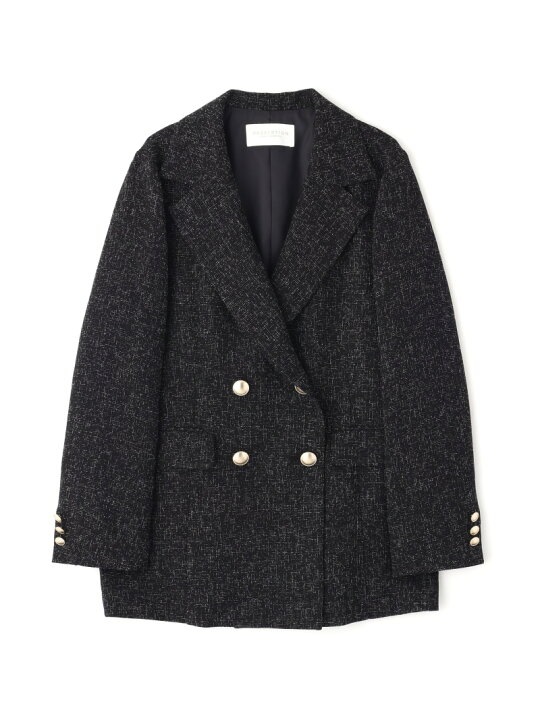 楽天市場】【SALE／30%OFF】ゴールド釦ダブルブレストジャケット 25AW 