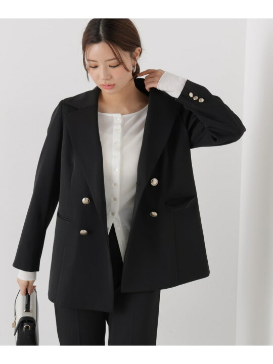 楽天市場】【SALE／30%OFF】ゴールド釦ダブルブレストジャケット 25AW 