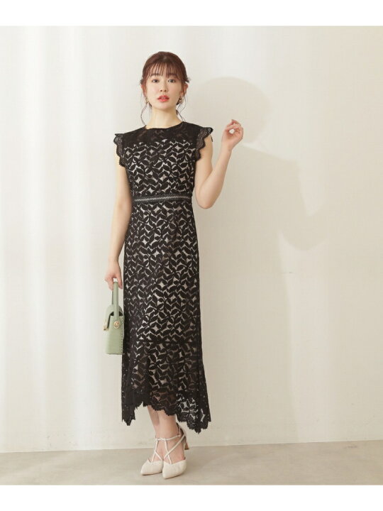 楽天市場】【SALE／50%OFF】＜Lou Lou Fee＞レースタイトドレス 