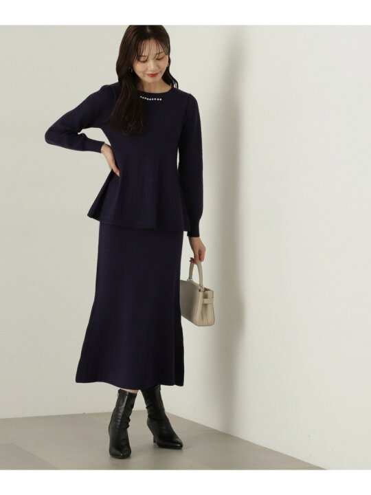 楽天市場】ケーブルニットセットアップ PROPORTION BODY DRESSING 