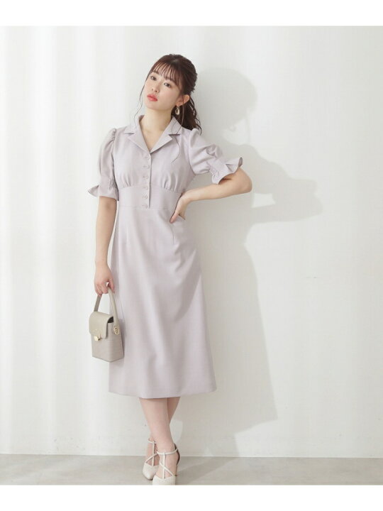 楽天市場】【SALE／50%OFF】開襟カラータイトワンピース PROPORTION 