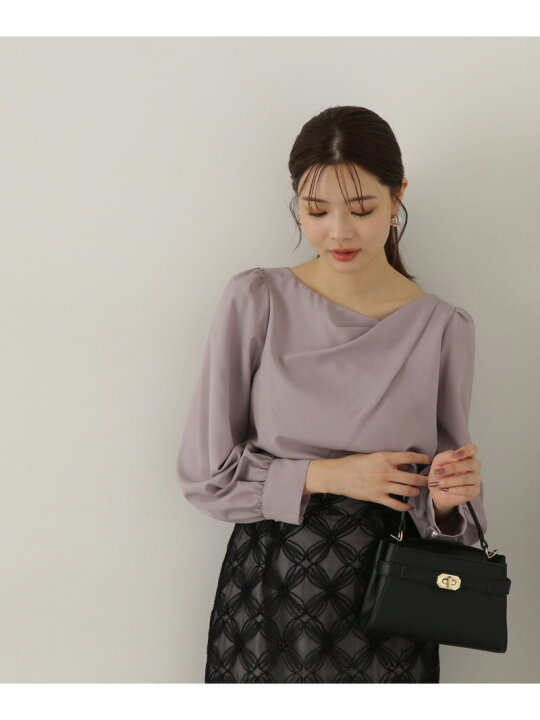 楽天市場】【SALE／30%OFF】デコルテニュアンスブラウス 24AW 