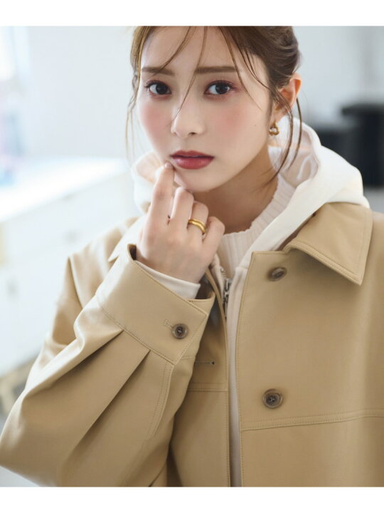 楽天市場】【SALE／60%OFF】フェイクレザージャケット 24AW PROPORTION 