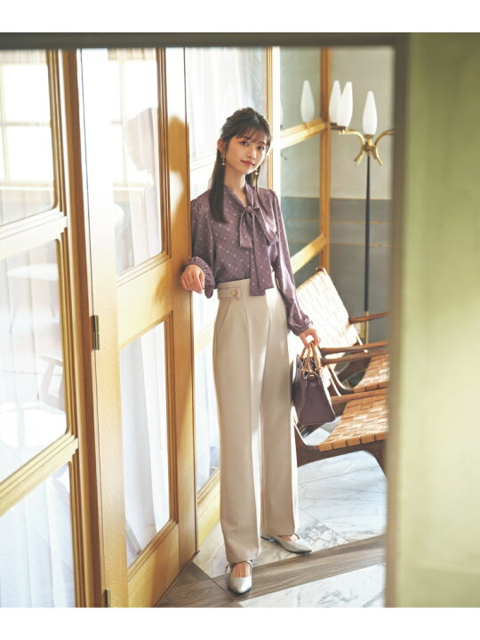 楽天市場】【SALE／50%OFF】ハイウエストフレアパンツ PROPORTION BODY 
