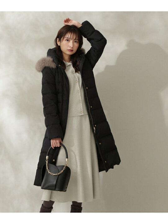 楽天市場】ファー付きロングダウンコート PROPORTION BODY DRESSING 